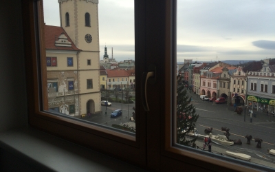 výhled ložnice